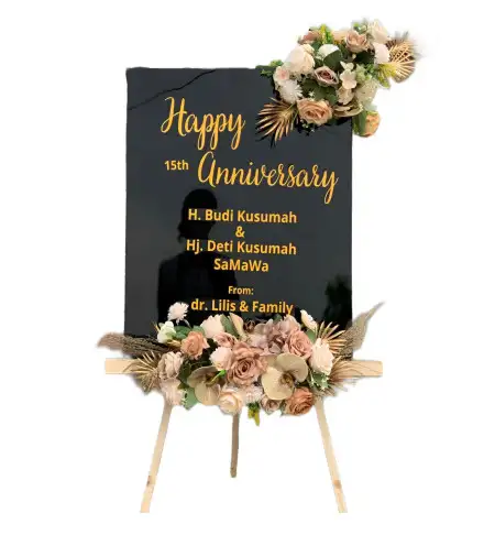 Papan Bunga Akrilik Ringinputih