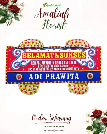 Papan Bunga Ucapan Selamat Ringinputih